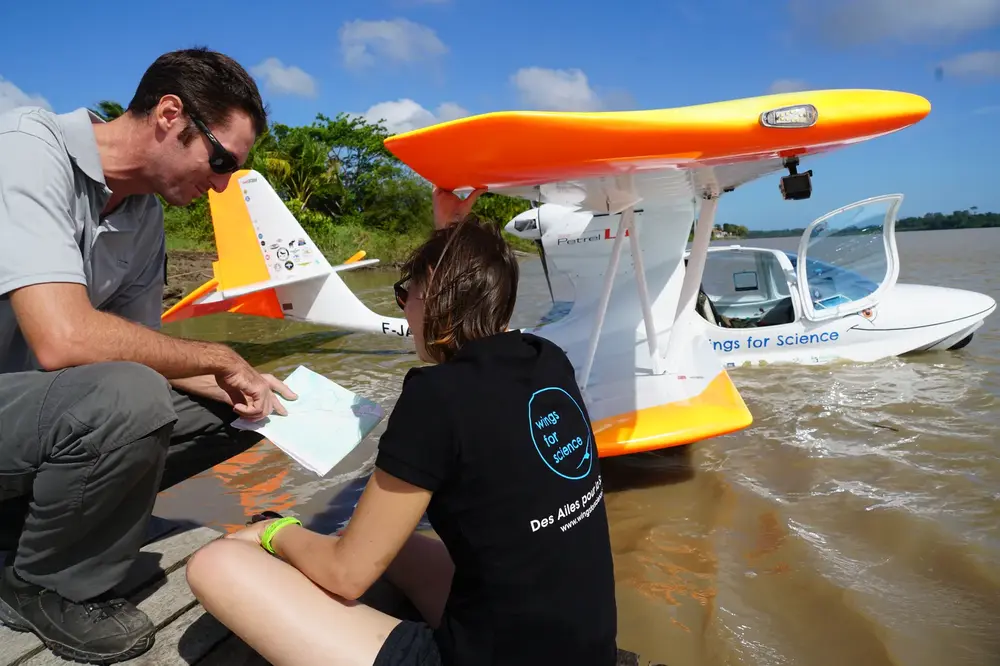 L'equipe Wings for Science et son reseau de partenaires